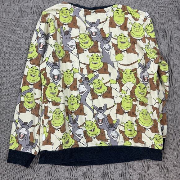 Peter Alexander Shrek Print Pajama Set ~ Youth 10 - Picture 7 of 13